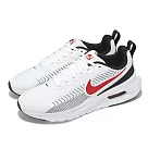 Nike 慢跑鞋 Air Max Nuaxis 男鞋 白 黑 紅 緩震 氣墊 運動鞋 FD4329─104