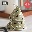 【日本霜山】布藝隔熱防燙三角鍋帽(小款)─ 飯糰