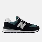 New Balance [U574MGH] 男女 復古鞋 運動 休閒 D楦 NB 574 舒適 緩震 麂皮 穿搭 黑綠