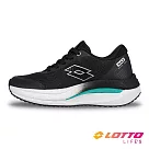 【LOTTO 義大利】女 ARCH760 MAX弓跑鞋─ 23.5cm 黑