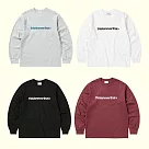 Thisisneverthat T─Logo L/S Tee 黑 / 灰 / 白 / 紅 長袖 TN250TTSLT01 L 黑