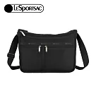 LeSportsac 2025夏季新品 Deluxe Everyday Bag 奢華斜背包(7507) RO86永恒黑