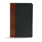 Rainbow Study Bible: Christian Standard Rainbow Study Bible, Black/Tan, Leathertouch