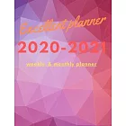 Excellent planner for 2020-2021 weekly and monthly planner