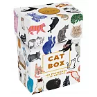 貓貓的百種姿勢明信片組(100張不重複)Cat Box: 100 Postcards by 10 Artists