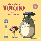 Studio Ghibli My Neighbor Totoro 2026 Wall Calendar