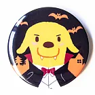 Smohouse [SamBou] 萬聖節限量大圓胸章：Dracula 狗店長