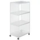 [MUJI 無印良品]PP組合箱/3段/附輪子