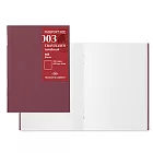 TRC Traveler’s Notebook PA SIZE補充系列-003空白MD紙