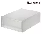 [MUJI無印良品]PP盒/淺型(正反疊)
