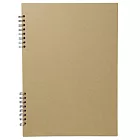 [MUJI無印良品]牛皮紙雙環記事本/A4.約297x210mm