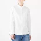 [MUJI無印良品]女新疆棉水洗牛津布扣領襯衫XL白色