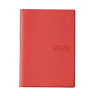 [MUJI無印良品]上質紙月週筆記本/2019年12月開始/紅.B6*