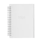 [MUJI無印良品]聚丙烯封面立式記事本/2019年12月開始/透明.B6