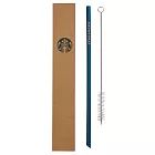 [星巴克]鈦霧藍吸管組-細