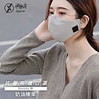 【Xpure淨對流】抗霾PM2.5口罩 膠原蛋白Beauty款 奶油榛果