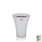 【日本長谷園伊賀燒】日式三角陶土杯(白釉款小)