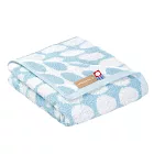 【日本ORIM今治毛巾】BUBBLE水玉 天然純棉毛巾 ‧ 空雲藍