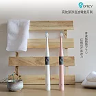 【CHIZY】高效潔淨速扣易電動牙刷(附半年份刷頭-共2入) 潔淨白