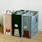【韓國Dailylike】居家萬用大型分類防水收納袋3入 ‧ Animal