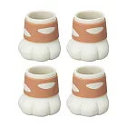 【Cap】貓肉球桌椅腳套(4入/組)