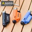 日本SOTO I型填充式迷你掌中點火器 ST-485BKEXP(黑) ST-485BLEXP(藍) ST-485RGEXP(橘) 黑色