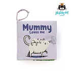 英國 JELLYCAT 感官刺激布書- 媽咪愛我(Mummy Loves Me Book)