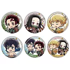 【日本正版授權】全套6款 鬼滅之刃 花鳥風月(極) 徽章 日本製 別針/胸章 334815