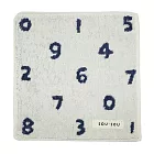 【日本丸真】SOU SOU 京都新和風口袋小方巾 數字遊戲 白 數字遊戲 白