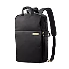 ELECOM 帆布3WAY薄型後背包OF04- 黑金