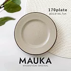 【Minoru陶器】Mauka復古陶瓷淺盤17cm ‧ 古董杏