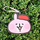 荒唐世界博物館-皮革票卡夾 粉紅兔兔