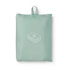 【MUJI 無印良品】聚酯纖維可折收納袋/雙層M.綠