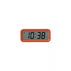【MUJI 無印良品】【限定】數位時鐘/小/附磁鐵/橘