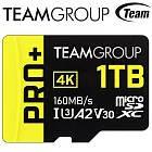 Team 十銓 1TB PRO+ microSDXC U3 A2 V30 4K 記憶卡