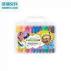 雄獅 CY-105 奶油獅水性旋轉蠟筆12色
