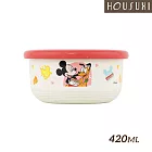 【HOUSUXI舒希】迪士尼米奇米妮系列-不鏽鋼雙層隔熱碗-420ml