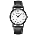 Geneva 日內瓦-典雅風格官方旗艦數字手錶 _白面黑帶