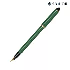 【日本寫樂SAILOR】書法尖藝術鋼筆55度/ 綠