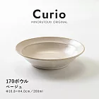 【Minoru陶器】Curio窯變 陶瓷餐碗17cm ‧ 杏白