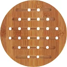 《KELA》竹製隔熱墊(圓) | 桌墊 鍋墊 餐墊 耐熱墊 杯墊