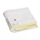 【日本HAYASHI】大阪泉州 柔軟親膚純棉手巾 ‧ 磚紋(黃)