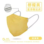 興安-成人3D立體醫用口罩-夏季款清爽型-30入/盒 -檸檬黃