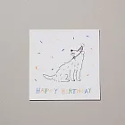 【小犬工作室】生日快樂 明信片