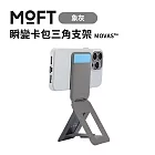 美國MOFT 瞬變卡包三角支架 MOVAS™ - 象灰