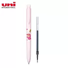 (1筆1芯)UNI 限定 蠟筆小新 UNI-BALL SIGO 自動鋼珠筆 0.38 點心(淡赤紫藍芯)