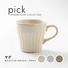 【minoru陶器】Pick素釉 陶瓷馬克杯290ml ‧ 杏