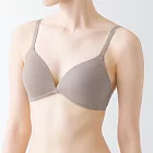 【MUJI 無印良品】女無鋼圈一體成形胸罩 M 摩卡棕