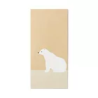 【MUJI 無印良品】竹紙信封袋.大.北極熊(3入組)約90x190mm