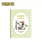 【日本正版授權】史努比 2025手帳本 日本製 B6手帳/月記事手帳/跨年手冊/記事本/行事曆 Snoopy/PEANUTS -  A款